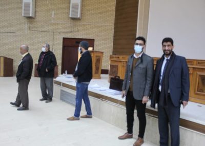 امتحان قبول للطلبة المتقدمين للدراسات العليا