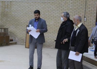 امتحان قبول للطلبة المتقدمين للدراسات العليا