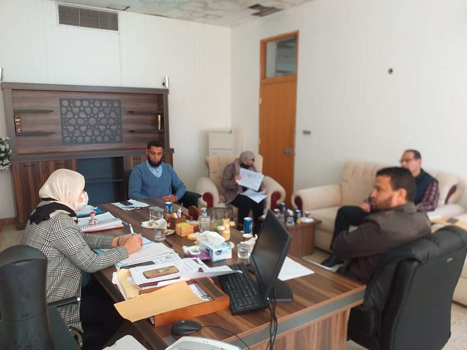 اجتماع مجلس كليّة القانون جامعة بنغازي