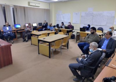 دورة تدريبية على المنصة الإلكترونية