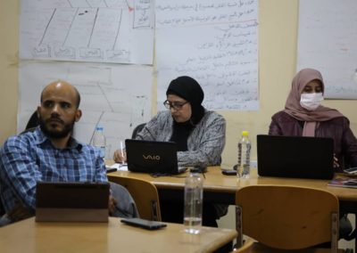 دورة تدريبية على المنصة الإلكترونية