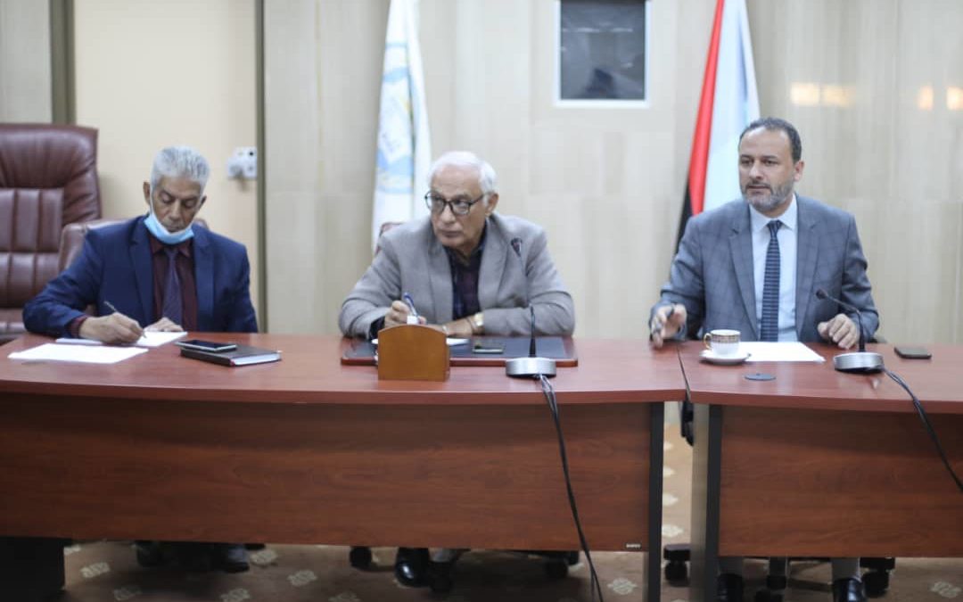 الدرسي يلتقي لجنتي الاعتماد الدولي لكلية الطب البشري 2023