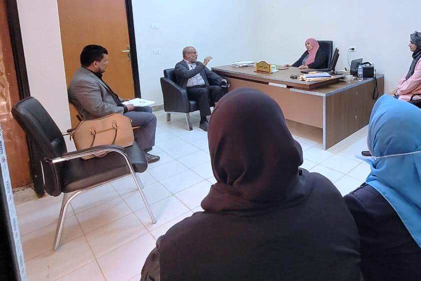 الاجتماع الأول لقسم الصحافة والنشر لفصل الربيع 2022