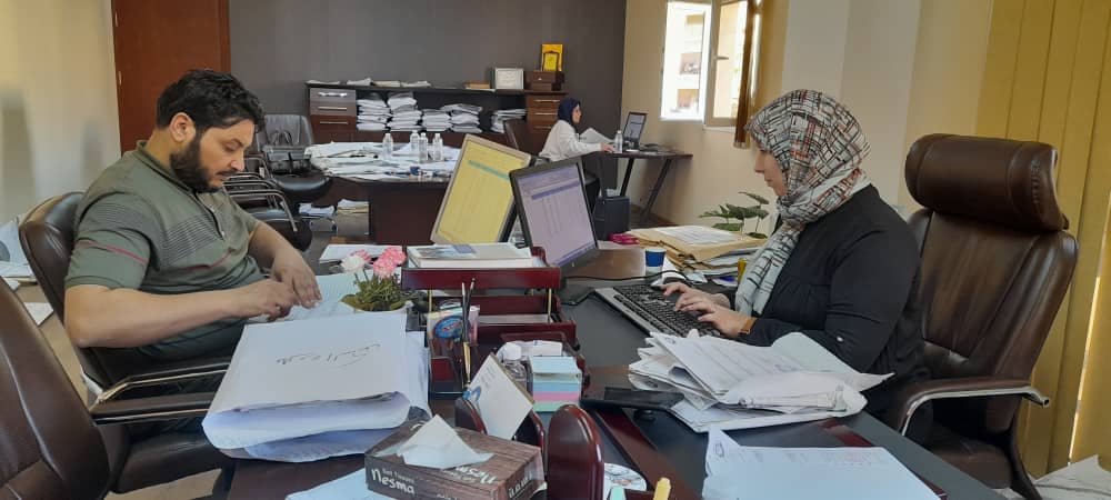 لجنة الأرشفة توجه نداءاً لتسليم أذونات الصرف للإدخال الإلكتروني