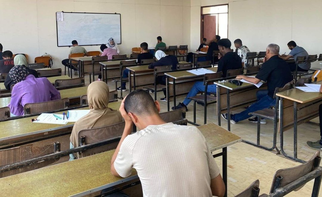 انطلاق الامتحانات النهائية بكلية التربية البدنية وعلوم الرياضة