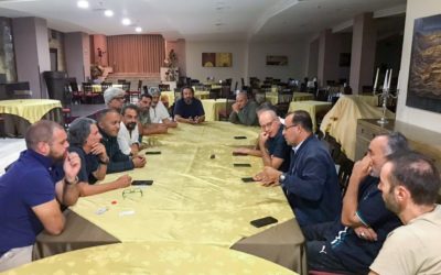 بعثة الجامعة بإيطاليا تعقد اجتماعًا لمناقشة أفق التعاون مع الجامعات الإيطالية