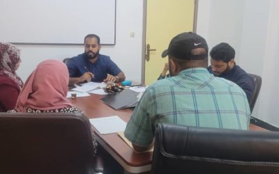مركز المعلومات والتوثيق بالجامعة يعقد اجتماعًا مهمًّا