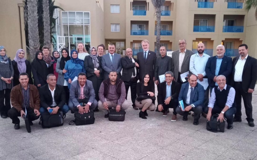 جامعة بنغازي تشارك في ورشة عمل حول “إعادة الإعمار الحضري والتغيرات المناخية”