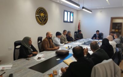 مجلس كلية الآداب يعقد اجتماعه العادي الأول للعام الجامعي الحالي
