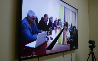 الرئيس التنفيذي لمؤتمر طيف التوحد يجتمع مع اللجنة التحضيرية
