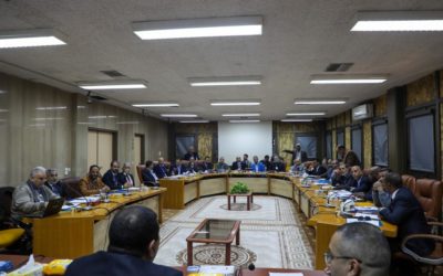 النقابة العامة لأعضاء هيأة التدريس تعقد اجتماعها بجامعة بنغازي