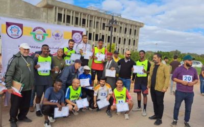 سباق اختراق الضاحية ينطلق من مقر الجامعة ومشاركة موسعة من الطلاب
