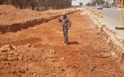 بدء العمل في مشروع إنشاء جسر أمام جامعة بنغازي