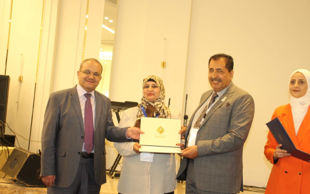 أ. أسماء العقيلي تشارك في المؤتمر الدولي الثالث بالأردن