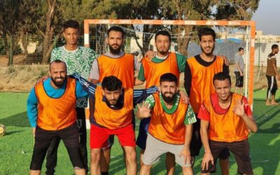 انطلاق دوري كرة القدم لطلبة الداخلي بالجامعة