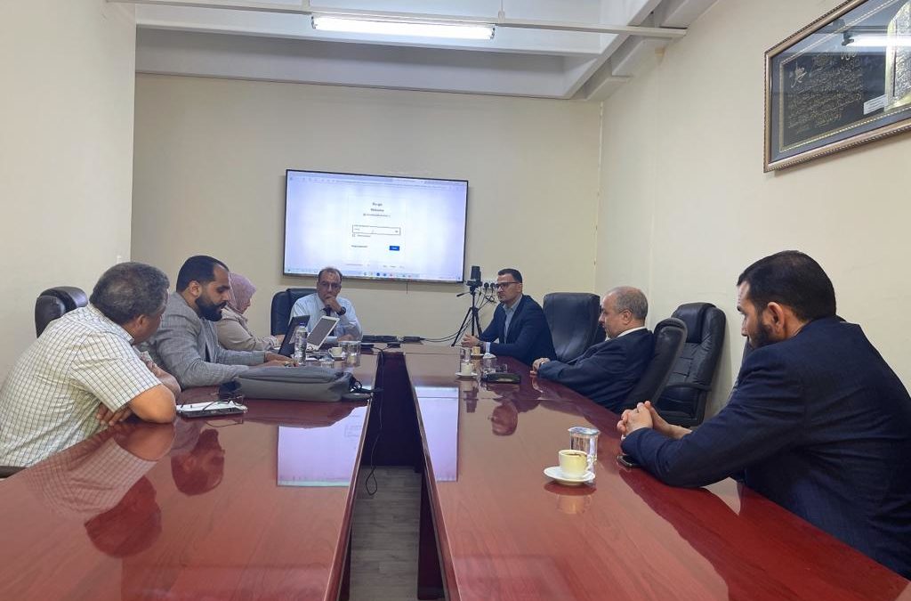 جامعة بنغازي نحو التحول الرقمي والأرشفة الألكترونية