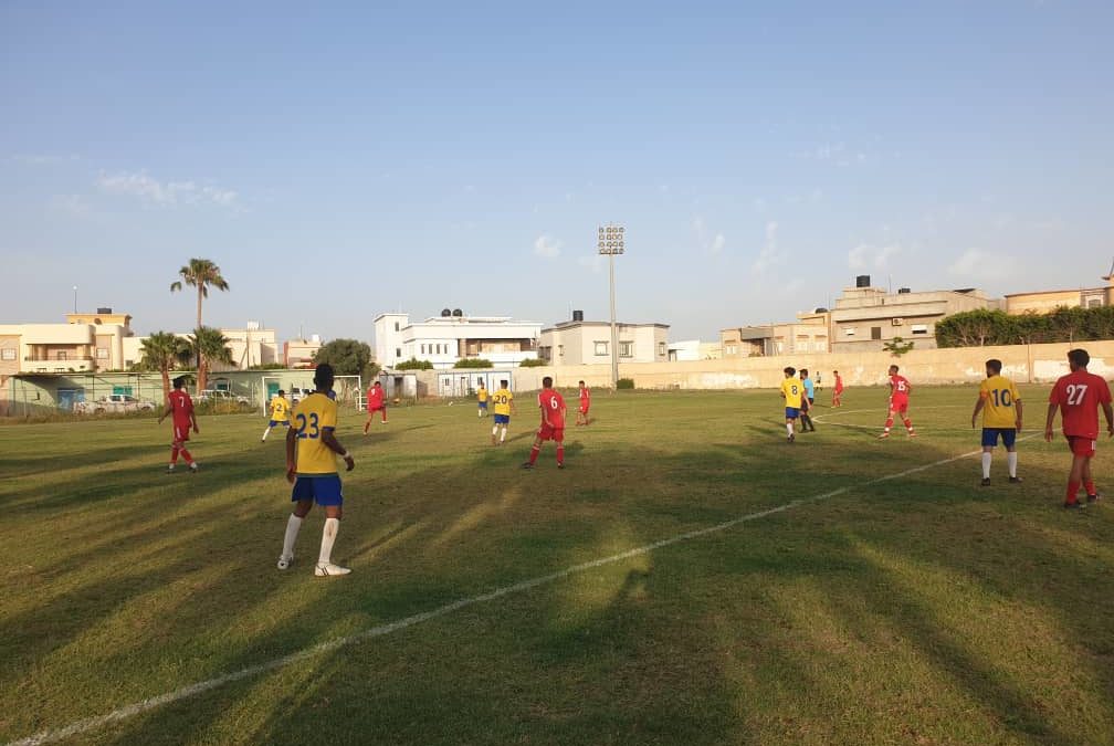 جامعة بنغازي تستضيف مباراة كرة قدم بين فريقي الاتحاد العسكري والحرية
