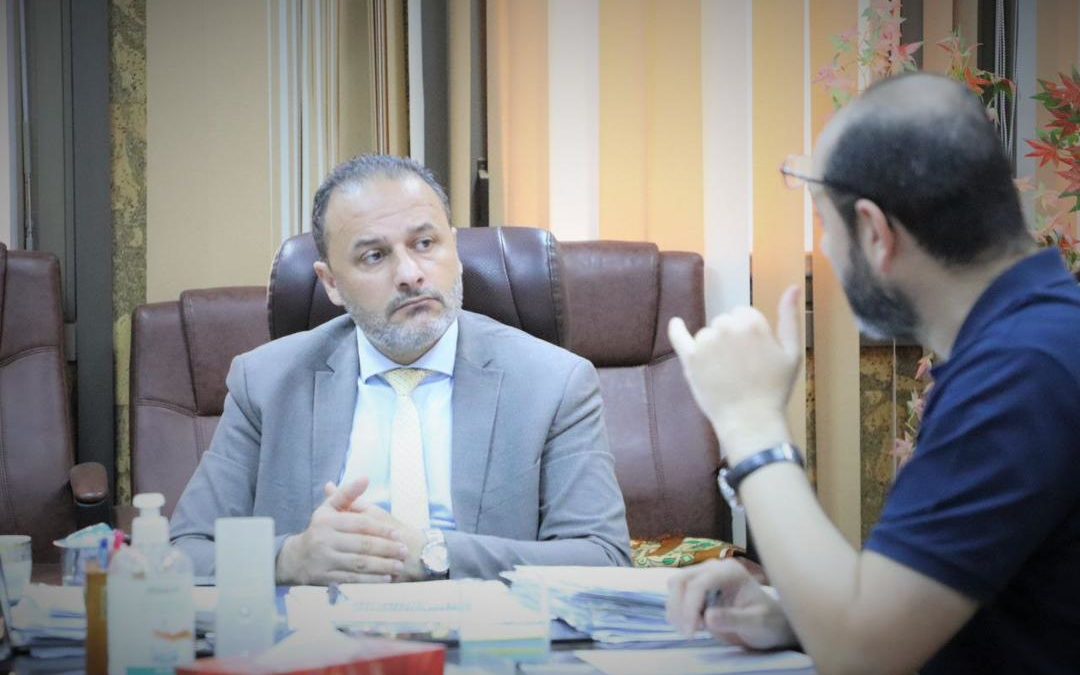 “رئيس الجامعة يجتمع مع الدكتور رفيق المهدوي لمناقشة آخر المستجدات بخصوص الاعتماد البرامجي والتعاون المشترك مع جامعة قناة السويس”