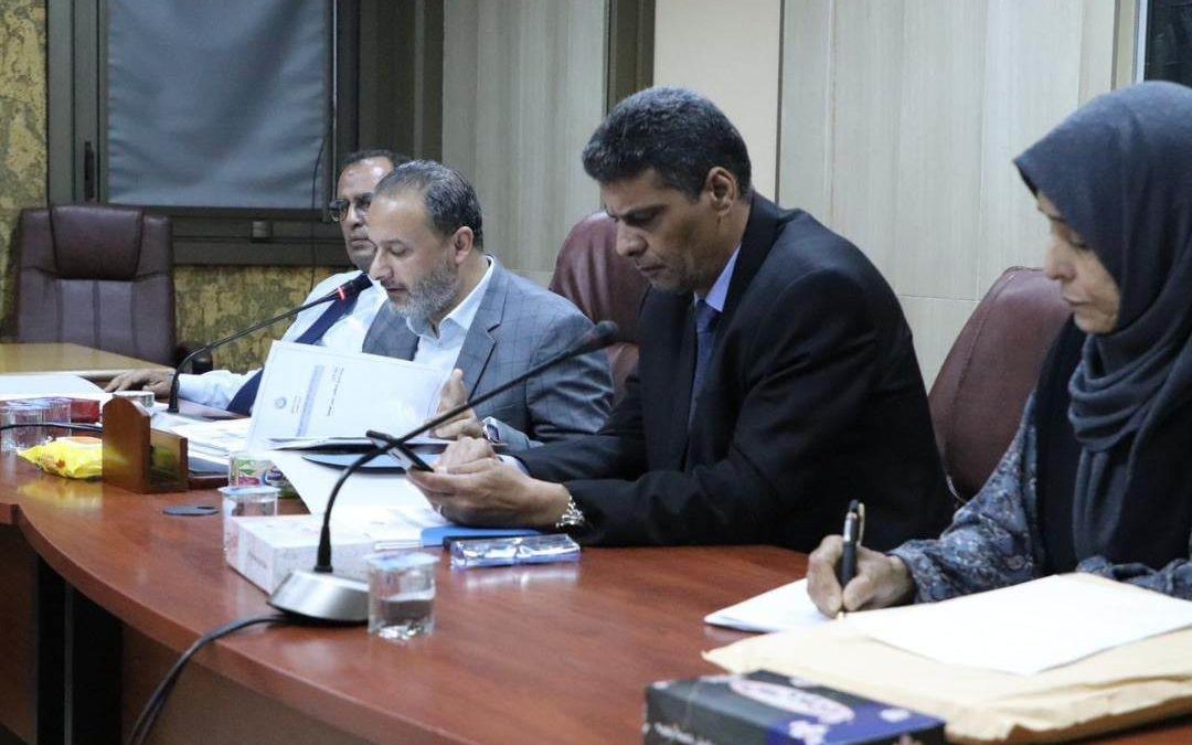 مجلس جامعة بنغازي يعقد اجتماعه الثالث لعام 2023