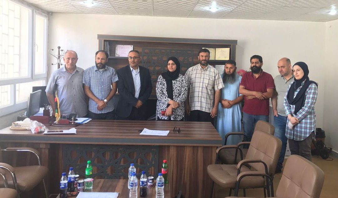 تسليم واستلام لمهام رئاسة هيأة تحرير المجلة الليبية العالمية