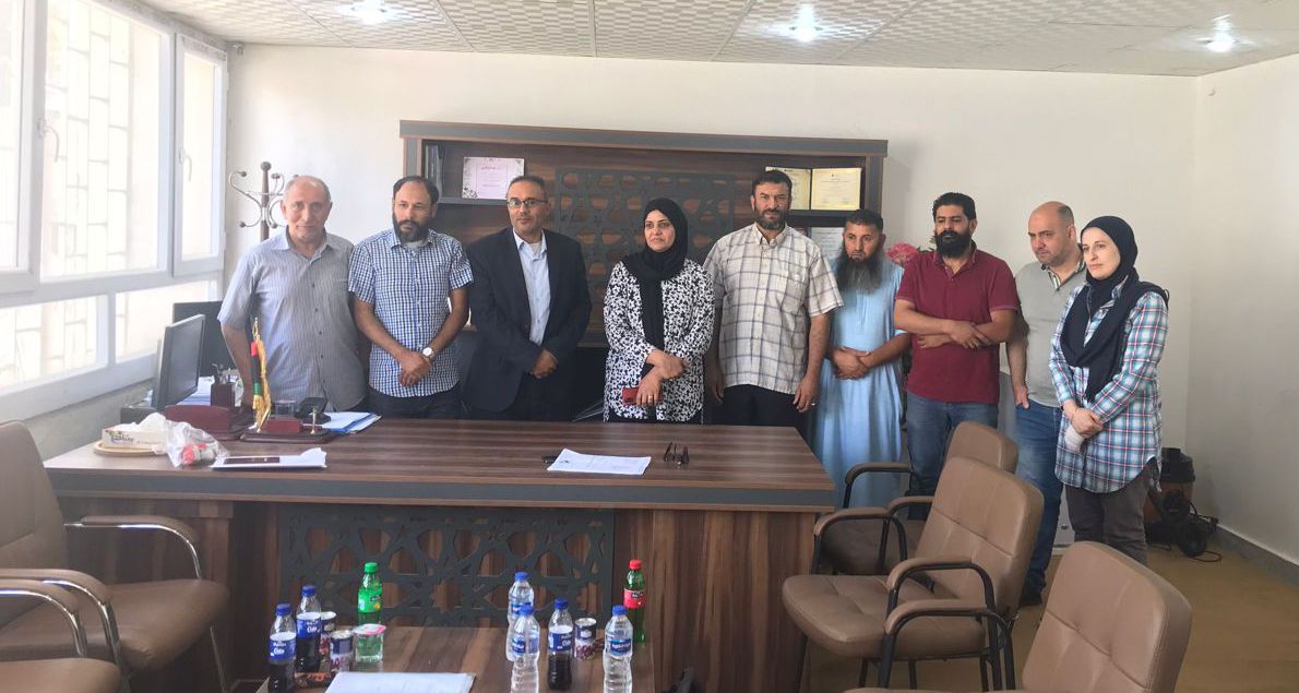 تسليم واستلام لمهام رئاسة هيأة تحرير المجلة الليبية العالمية