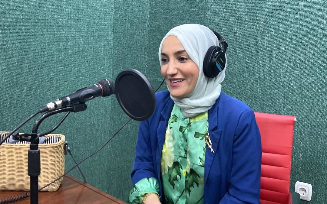 رئيس حاضنة أعمال جامعة بنغازي في إستضافة راديو جامعة بنغازي
