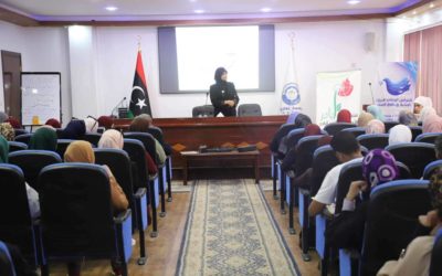 ورشة عمل مهمة لتأهيل فريق الدعم النفسي لناجي إعصار دانيال في جامعة  بنغازي