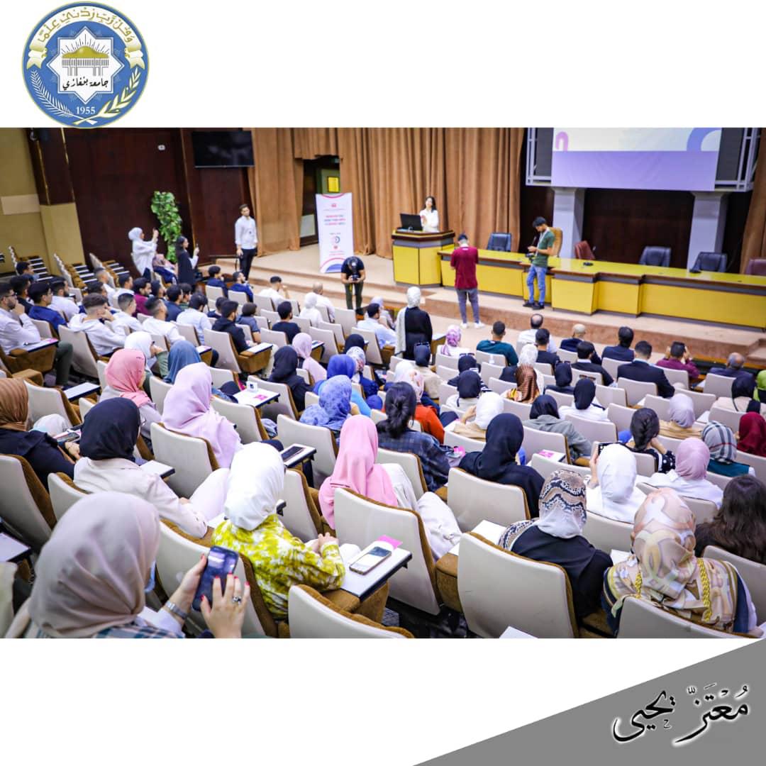 The Junior Enterprise team at the University of Benghazi receives global recognition