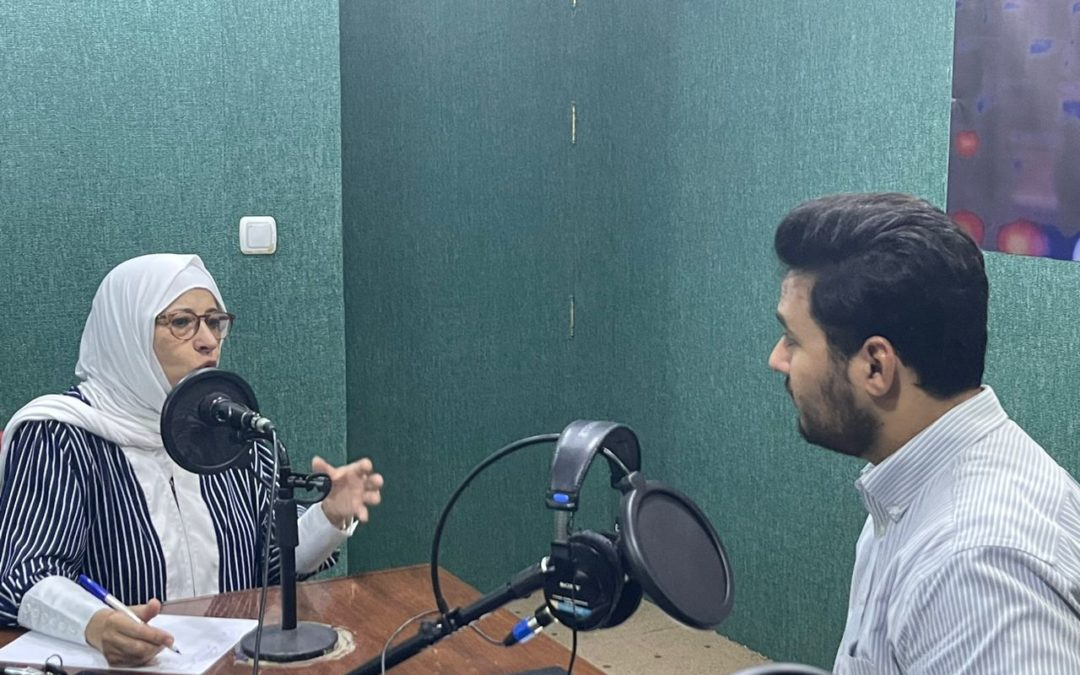 راديو جامعة بنغازي يستضيف د.نعيمة الزليتني استشارية العيون في حوار شيق وممتع