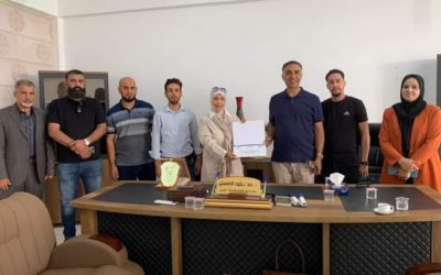 تسليم واستلام مهام عميد كلية العلوم البيئية المرج