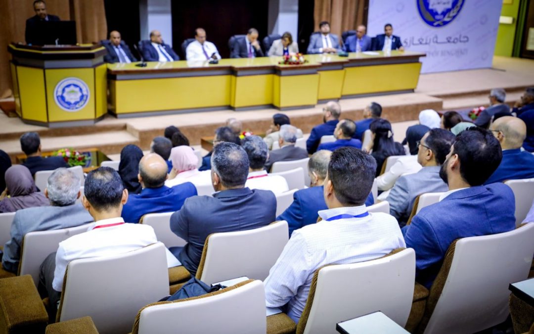 ” جامعة بنغازي تستقبل فريق الاتحاد العالمي للتعليم الطبي ”