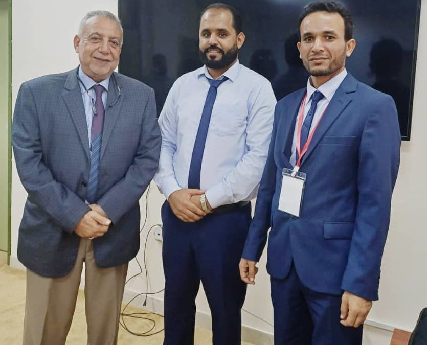 فريق التدقيق البرامجي يثني على  العمل التقني لمركز المعلومات والتوثيق
