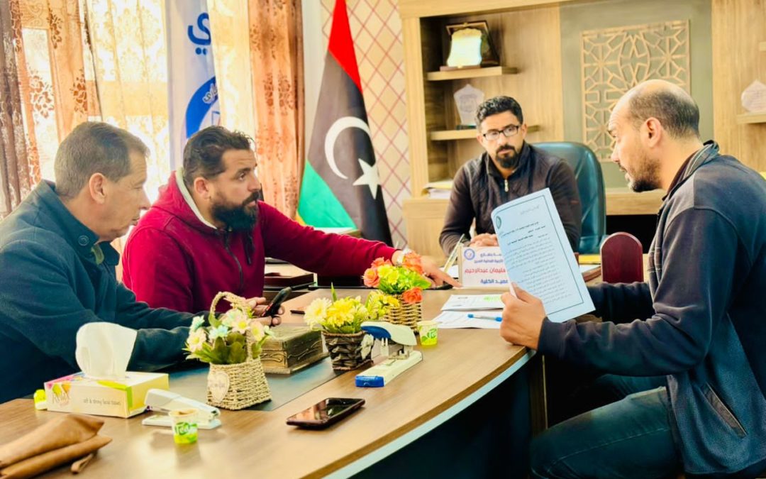 اجتماع مهم في كلية التربية البدنية المرج لمتابعة الأمور الإدارية والتعليمية
