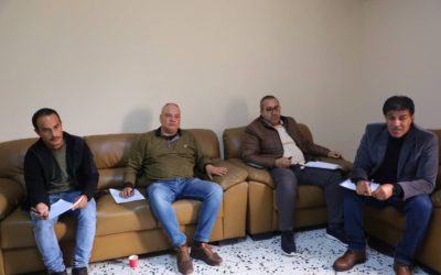 اللجنة التسيرية لنادي جامعة بنغازي تجتمع
