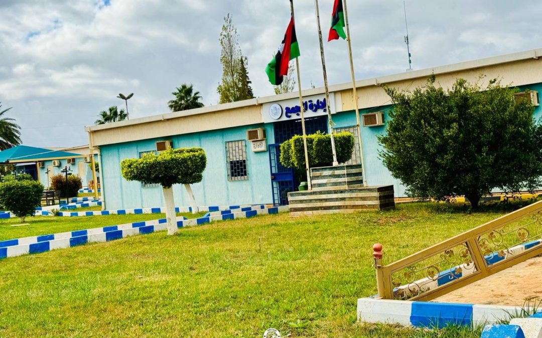 عميد كلية التربية البدنية المرج يزور مجمع الرعاية الاجتماعية 