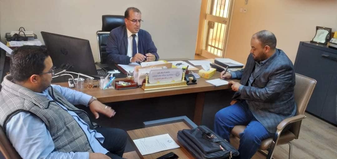 “اجتماع تقابلي يناقش نظام الدراسة والخطة الاستراتيجية في كلية الاقتصاد  بالكُفرة”