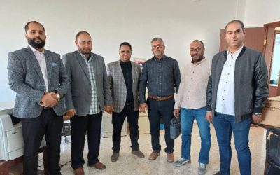 استلام نظام الدراسة والامتحانات الحديث في كلية الاقتصاد الكفرة بحضور العديد من الشخصيات الرفيعة