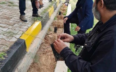 استمراراً لمشروع حملة تشجير 10 آلاف شجرة تحت اسم المرحوم محمد سالم البرغثي