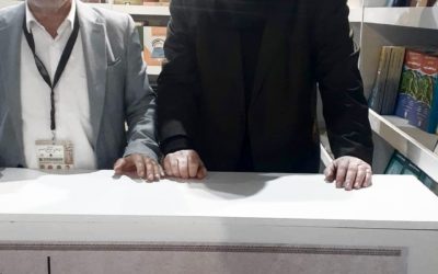 زيارة المريمي و الشويهدي إلى جناح جامعة بنغازي وجناح وزارة الثقافة في معرض القاهرة الدولي للكتاب