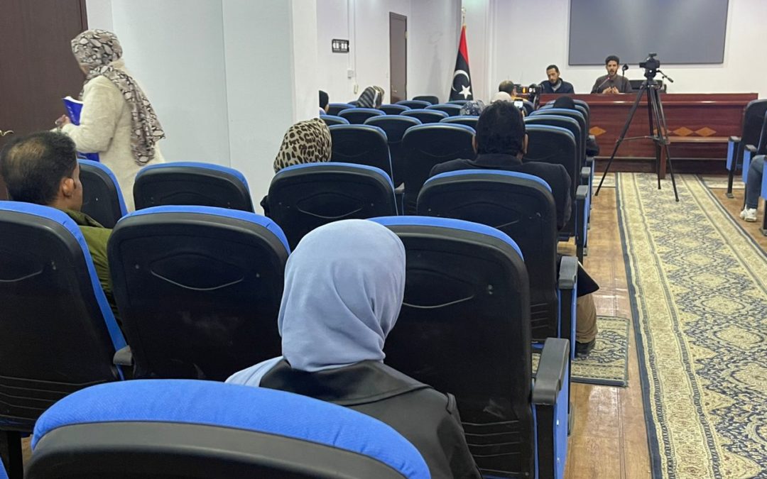 المركز الإعلامي يستضيف الأصبوحة شعرية مع الشعراء محمود أكنيش وعبد السلام المبري بجامعة بنغازي