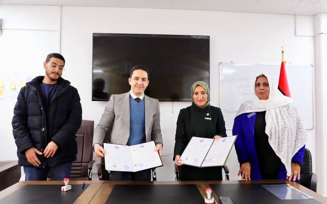 جامعة بنغازي توقع إتفاقية مع منظمة تنمية 360