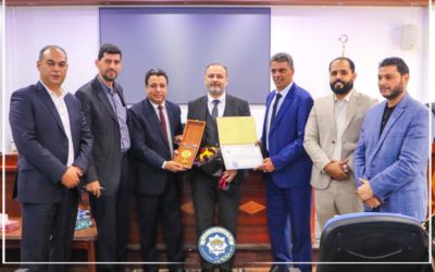 رئيس جامعة بنغازي يفتتح أكبر مركز بيانات (داتا سنتر) في الجامعة وعدد 8 منظومات تحت إشراف مركز المعلومات والتوثيق
