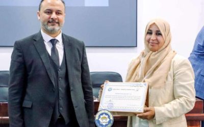 رئيس الجامعة د. عزالدين الدرسي يثني على دليل بيانات ال IDC الخاص بمركز المعلومات والتوثيق