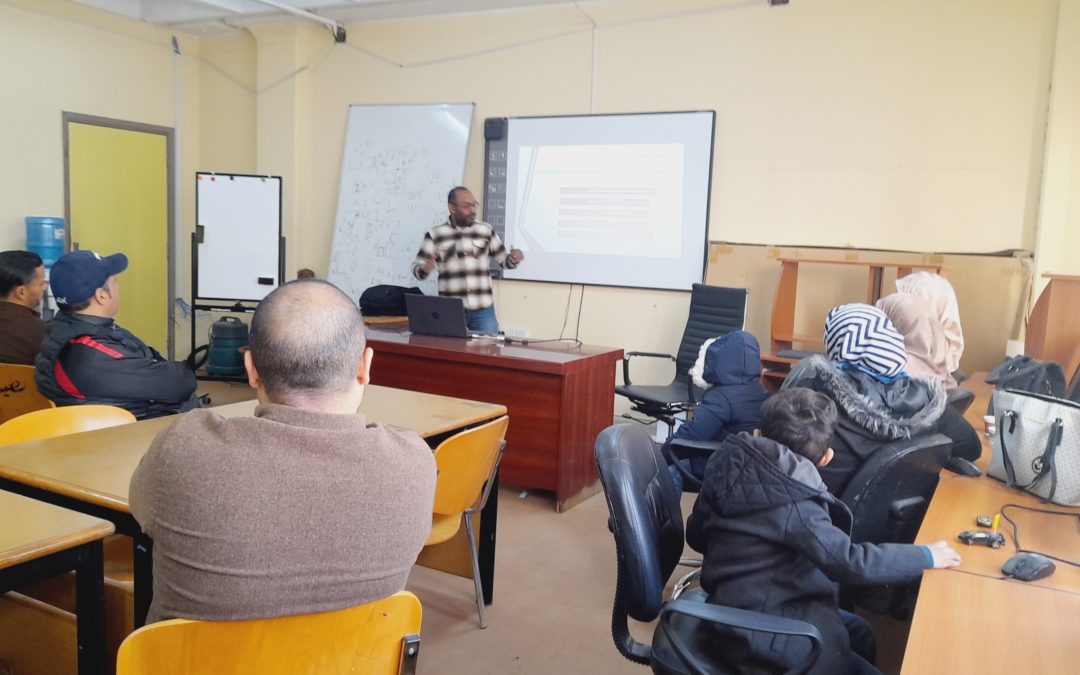 قسم المحفوظات المالية ينفذ دورة تدريبة للأرشفة الإلكترونية