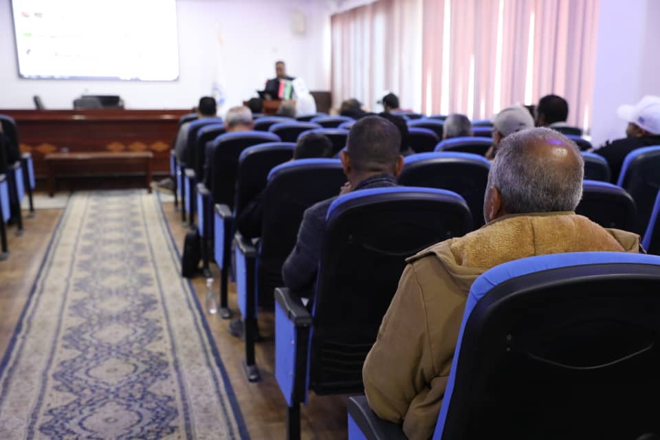 انطلاق فعاليات الدورة المتخصصة في المجال الزراعي