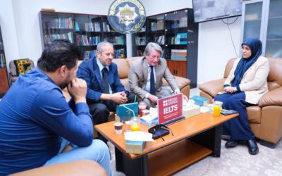 زيارة القنصل الإيطالي لمركز اللغات في جامعة بنغازي وتعزيز التعاون الأكاديمي في مجال اللغات