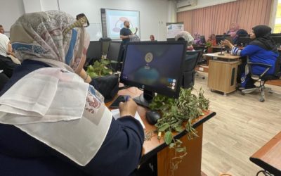 مكتب دعم وتمكين المرأة ينظم برنامج تدريبي في مجال الزراعة مع جمعية الشجرة المباركة