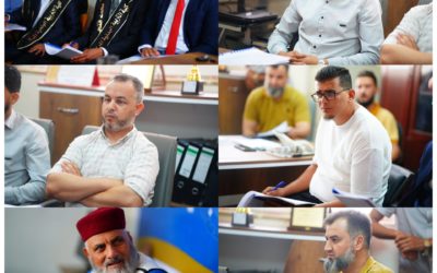 مناقشة بحوث التخرج لقسم المناهج وطرق التدريس بكلية التربية البدنية في المرج