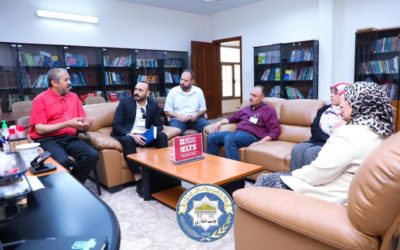 مركز جامعة بنغازي للغات يوقع اتفاقيات تدريب مع المؤسسة الوطنية للنفط