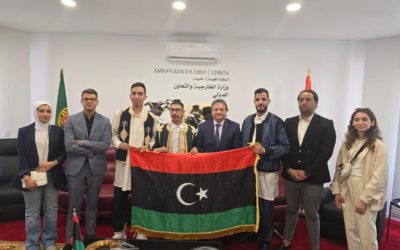 السفير الليبي يستقبل فريق “relive” لجامعة بنغازي و المشارك في مسابقة Hult Prize بلشبونة